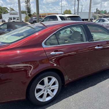 Red 2007 Lexus ES 350 Base