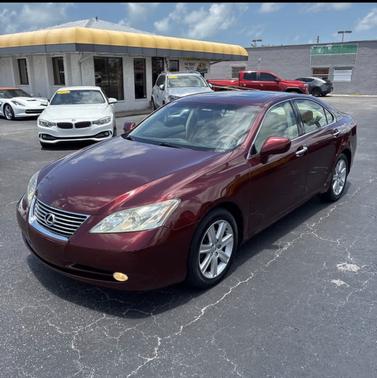 Red 2007 Lexus ES 350 Base