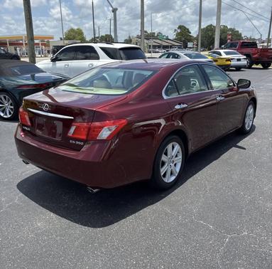Red 2007 Lexus ES 350 Base