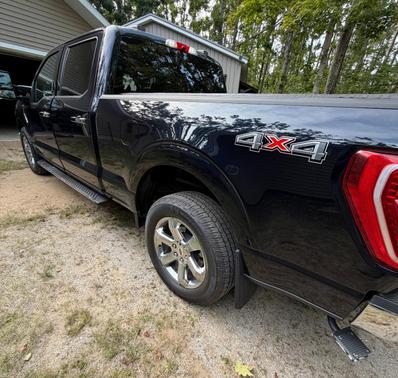 Blue 2021 Ford F-150 XLT