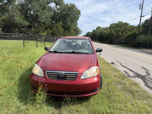 Red 2008 Toyota Corolla LE