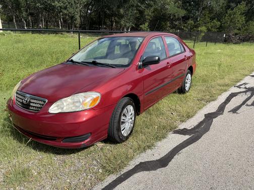 Red 2008 Toyota Corolla LE