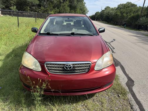 Red 2008 Toyota Corolla LE