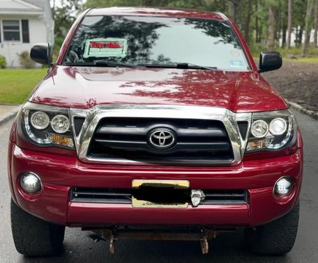 Red 2008 Toyota Tacoma Double Cab