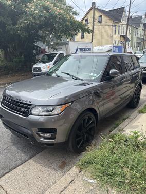 Gray 2014 Land Rover Range Rover Sport Supercharged HSE