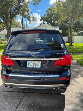 Blue 2014 Mercedes-Benz GL-Class GL 450 4MATIC
