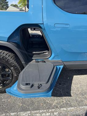 Blue 2022 Rivian R1T Adventure Package