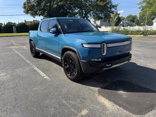 Blue 2022 Rivian R1T Adventure Package