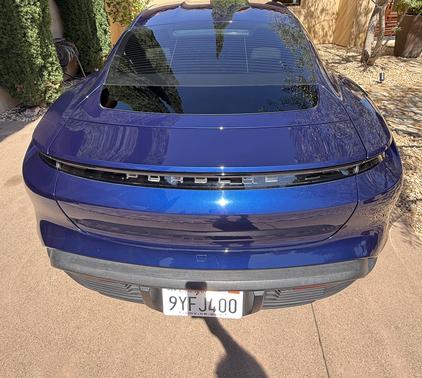 Blue 2022 Porsche Taycan Taycan