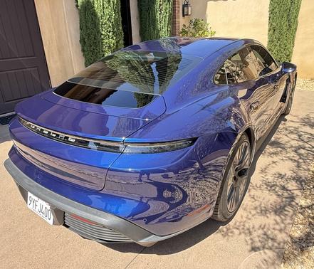 Blue 2022 Porsche Taycan Taycan