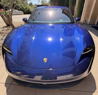 Blue 2022 Porsche Taycan Taycan