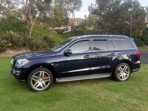 Blue 2013 Mercedes-Benz GL-Class GL 450 4MATIC