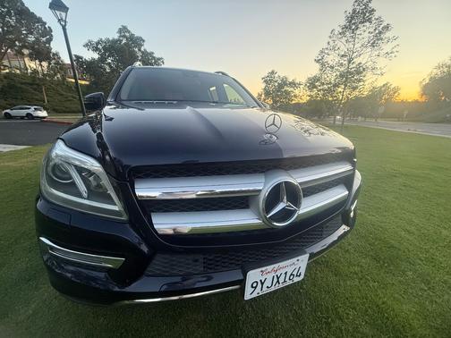 Blue 2013 Mercedes-Benz GL-Class GL 450 4MATIC