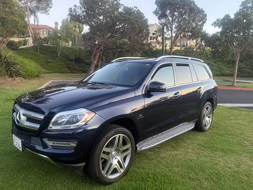 Blue 2013 Mercedes-Benz GL-Class GL 450 4MATIC
