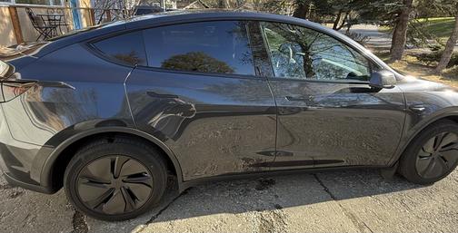 Gray 2026 Tesla Model Y Premium AWD