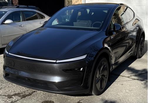 Gray 2026 Tesla Model Y Premium AWD