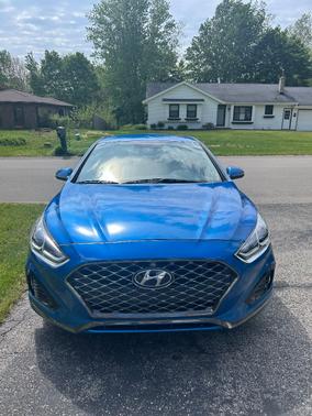 Blue 2019 Hyundai SONATA SEL