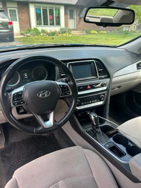 Blue 2019 Hyundai SONATA SEL