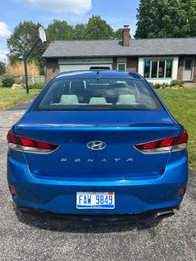 Blue 2019 Hyundai SONATA SEL