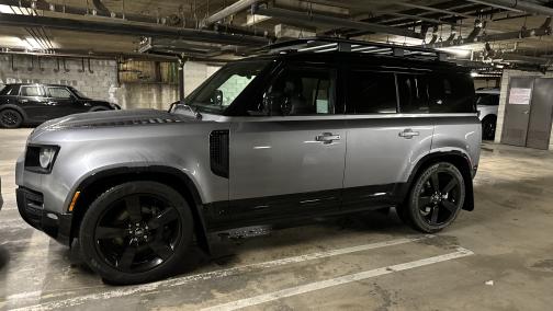 Gray 2024 Land Rover Defender 110 P400 X-Dynamic SE