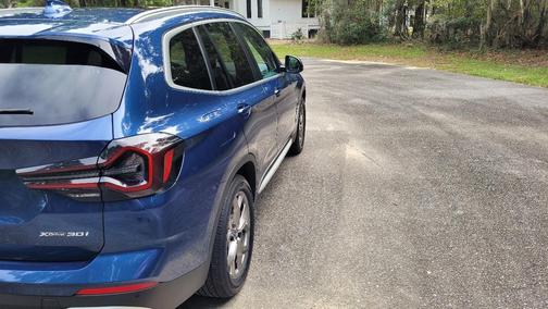 Blue 2022 BMW X3 xDrive30i