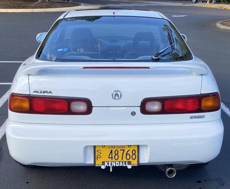 White 1996 Acura Integra GS-R