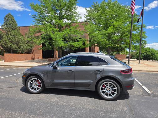 Gray 2015 Porsche Macan Macan Turbo