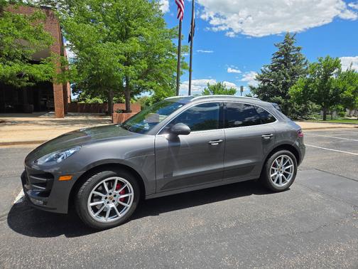 Gray 2015 Porsche Macan Macan Turbo