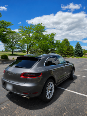 Gray 2015 Porsche Macan Macan Turbo