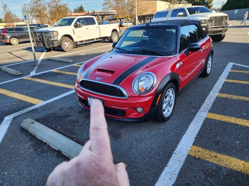 Red 2014 MINI Convertible Cooper S