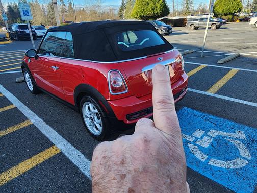 Red 2014 MINI Convertible Cooper S