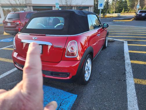 Red 2014 MINI Convertible Cooper S