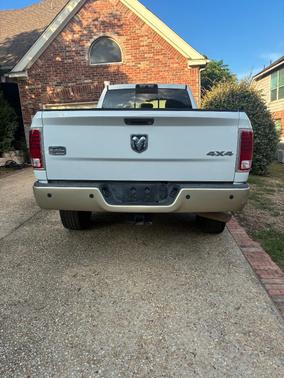 White 2013 RAM 3500 Laramie Longhorn Edition