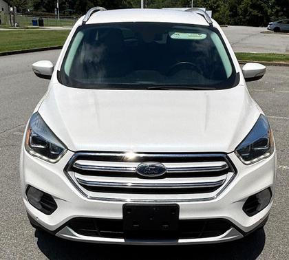 White 2019 Ford Escape Titanium