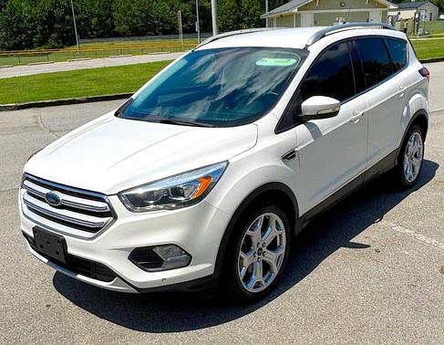White 2019 Ford Escape Titanium