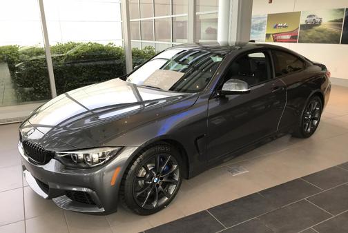 Gray 2019 BMW 440 i
