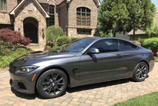 Gray 2019 BMW 440 i