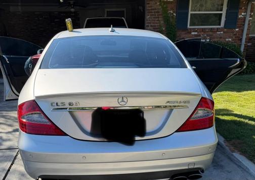 Silver 2009 Mercedes-Benz CLS-Class CLS 63 AMG