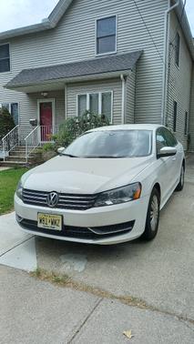 White 2014 Volkswagen Passat 1.8T S