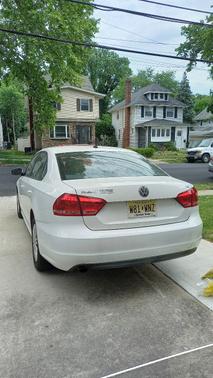White 2014 Volkswagen Passat 1.8T S