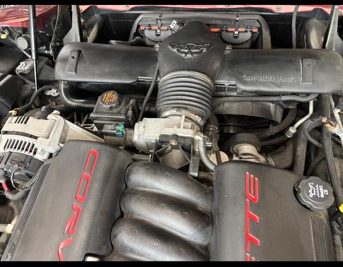 Red 2003 Chevrolet Corvette Base