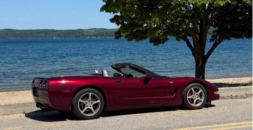 Red 2003 Chevrolet Corvette Base