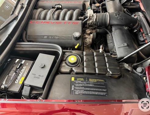Red 2003 Chevrolet Corvette Base