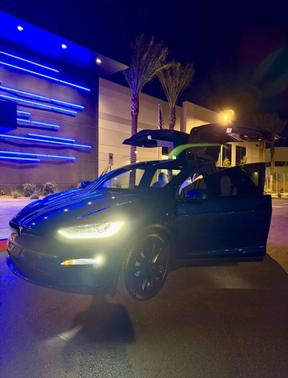 Blue 2022 Tesla Model X Long Range