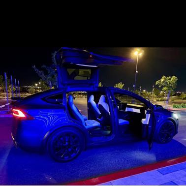 Blue 2022 Tesla Model X Long Range