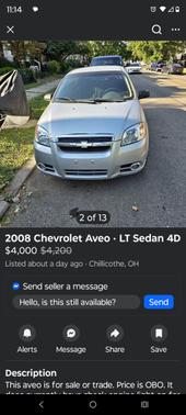2008 Chevrolet Aveo LT