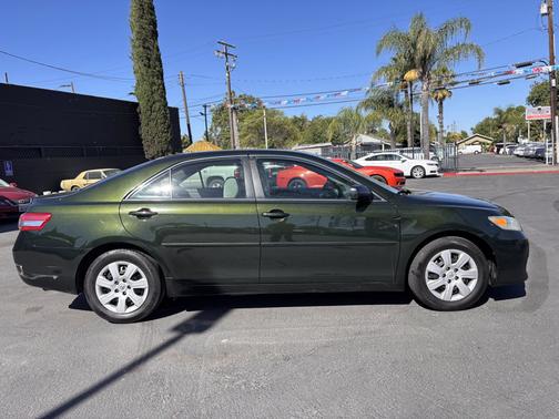 Green 2010 Toyota Camry LE