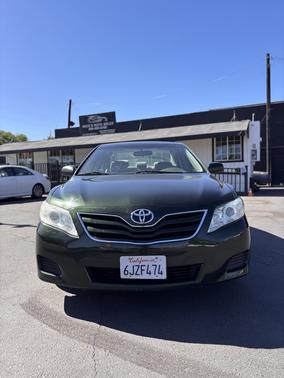 Green 2010 Toyota Camry LE