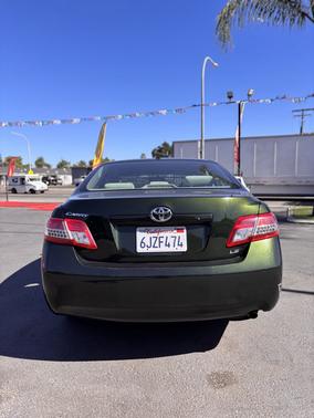 Green 2010 Toyota Camry LE