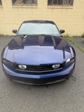 Blue 2012 Ford Mustang GT Premium